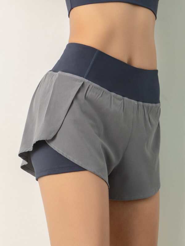 Medium Stretch Pocket Detail Sports Shorts