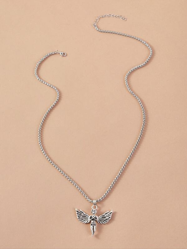 1pc Angel Charm Necklace - INS | Online Fashion Free Shipping Clothing, Dresses, Tops, Shoes