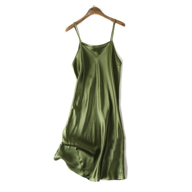 Satin Silk Nightgown