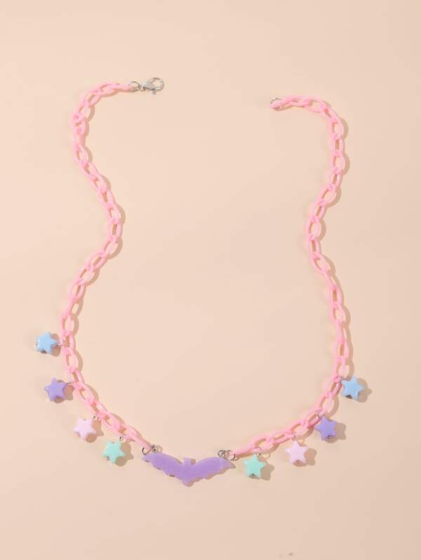 Bat Charm Necklace - INS | Online Fashion Free Shipping Clothing, Dresses, Tops, Shoes