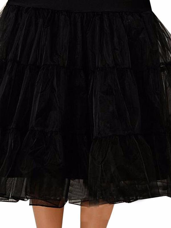 Boneless Mesh Mermaid Ballet Skirt - Skirts - INS | Online Fashion Free Shipping Clothing, Dresses, Tops, Shoes - 21/04/2021 - Color_Black - Size_L