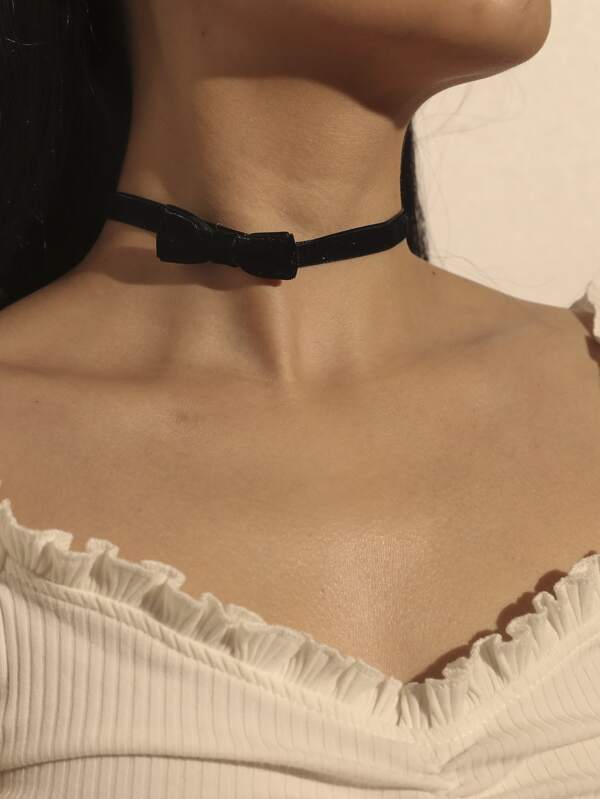 Bow Decor Choker - INS | Online Fashion Free Shipping Clothing, Dresses, Tops, Shoes