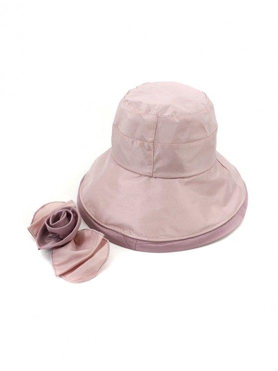 Bowknot Wide Brim Bucket Hat - INS | Online Fashion Free Shipping Clothing, Dresses, Tops, Shoes
