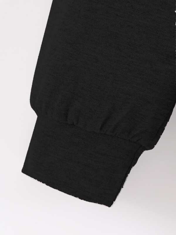Christmas Print Raglan Sleeve Sweatshirt - INS | Online Fashion Free Shipping Clothing, Dresses, Tops, Shoes