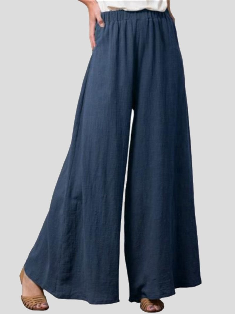 Cotton And Linen Loose Wide-Leg Casual Pants - Pants - INS | Online Fashion Free Shipping Clothing, Dresses, Tops, Shoes - 17/07/2021 - 20-30 - Bottom
