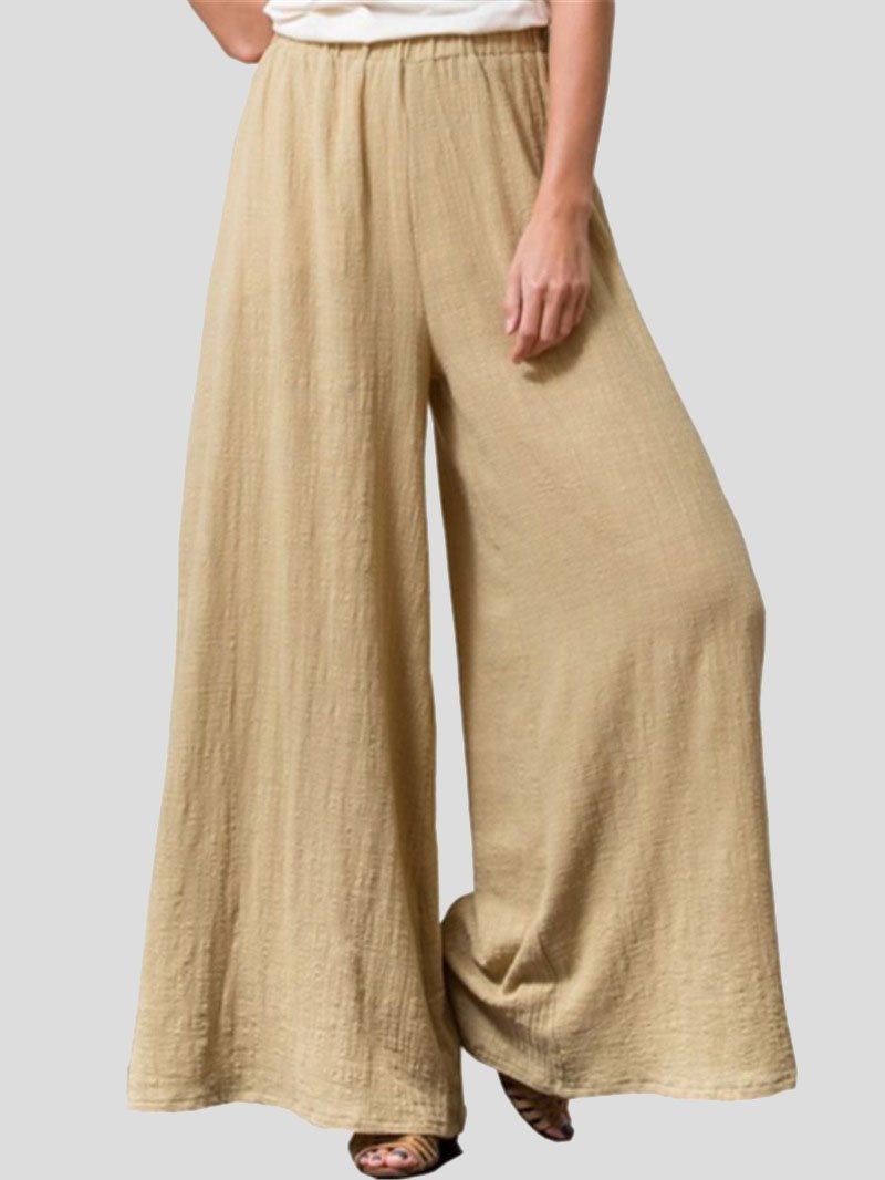 Cotton And Linen Loose Wide-Leg Casual Pants - Pants - INS | Online Fashion Free Shipping Clothing, Dresses, Tops, Shoes - 17/07/2021 - 20-30 - Bottom