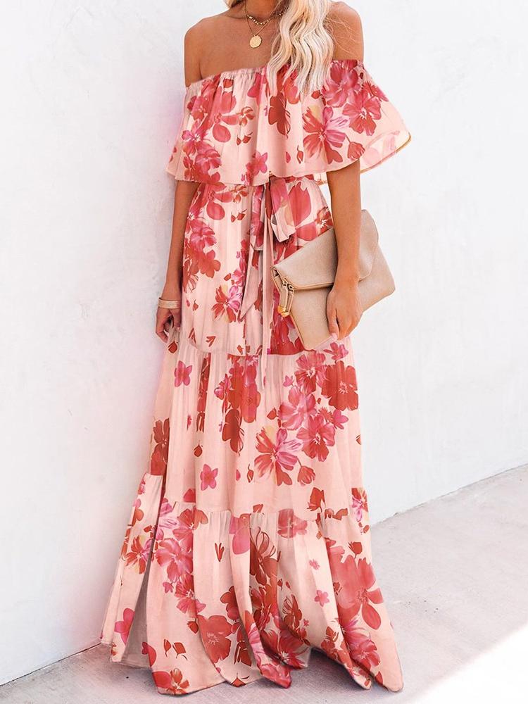 Fashion Gradient Tube Up Mopping Dress - Maxi Dresses - INS | Online Fashion Free Shipping Clothing, Dresses, Tops, Shoes - 06/07/2021 - 30-40 - color-multi