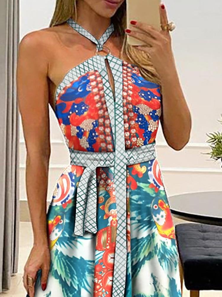 Fashion Off Shoulder Graphic Printed Backless Maxi Dress - Maxi Dresses - INS | Online Fashion Free Shipping Clothing, Dresses, Tops, Shoes - 20/05/2021 - Color_Red - DRE2105201027
