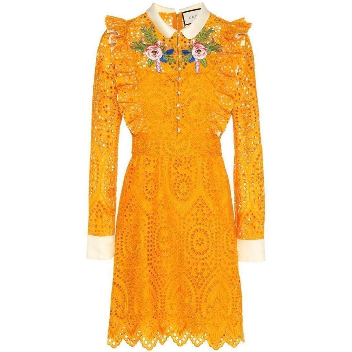 San Gallo Embroidered Broderie Anglaise Dress