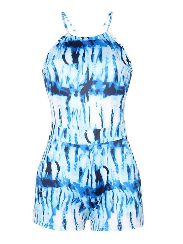 Hot Sale Beach Holiday Mini Rompers - Rompers - INS | Online Fashion Free Shipping Clothing, Dresses, Tops, Shoes - 17/05/2021 - Color_Blue - Color_Red