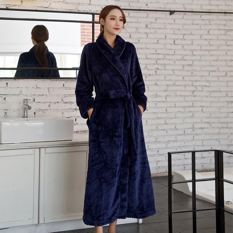 Organic Cotton Cover Up Robe - Robes - INS | Online Fashion Free Shipping Clothing, Dresses, Tops, Shoes - 03/03/2021 - 3XL - Black