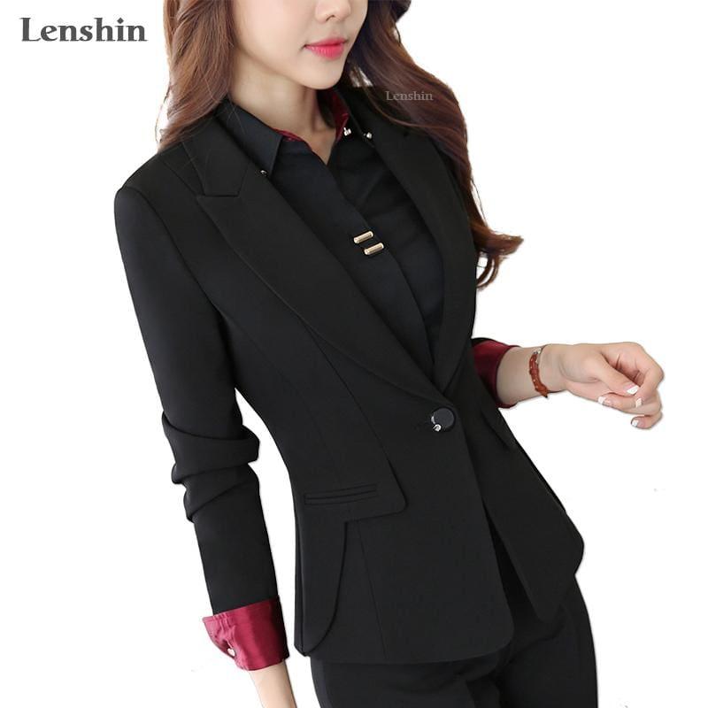 Professional Business Jacket for Women Work Wear Blazer