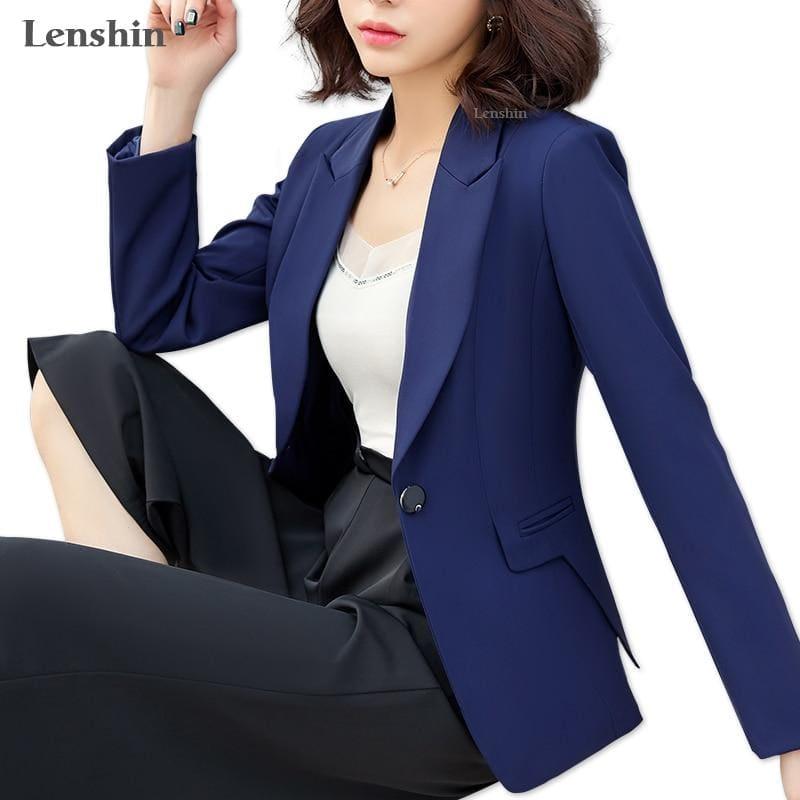 Professional Business Jacket for Women Work Wear Blazer