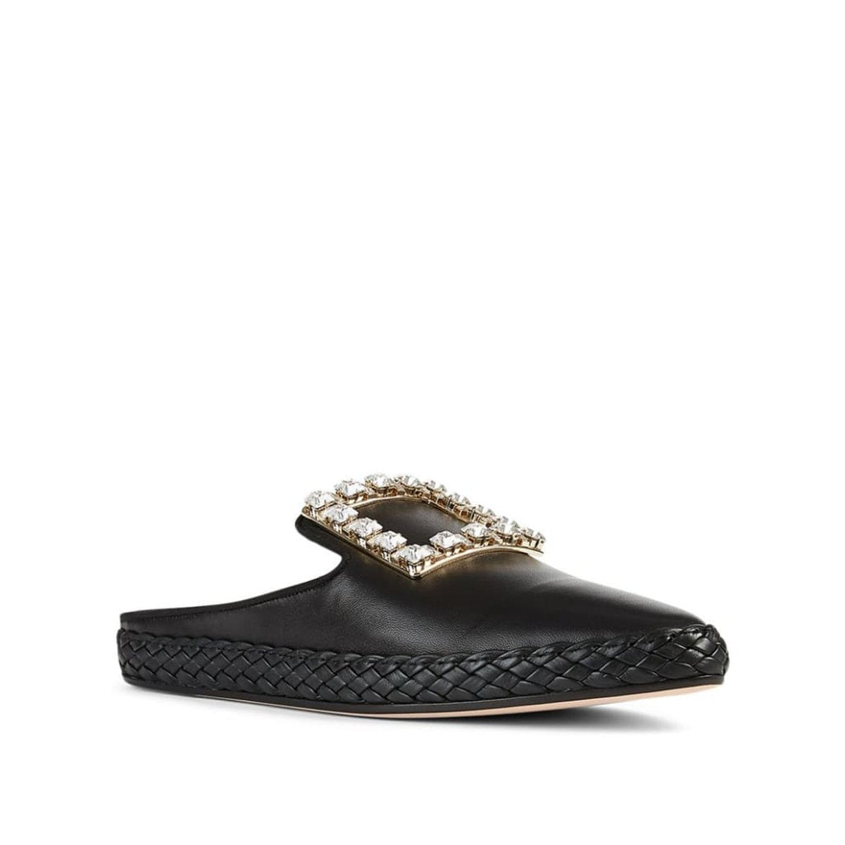 RV Lounge Strass Buckle Mules