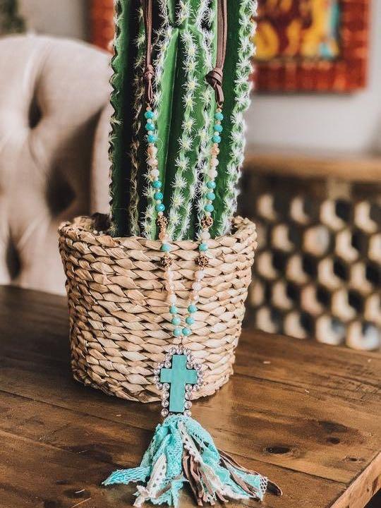 SEE ME NOW NECKLACE - TURQUOISE - INS | Online Fashion Free Shipping Clothing, Dresses, Tops, Shoes