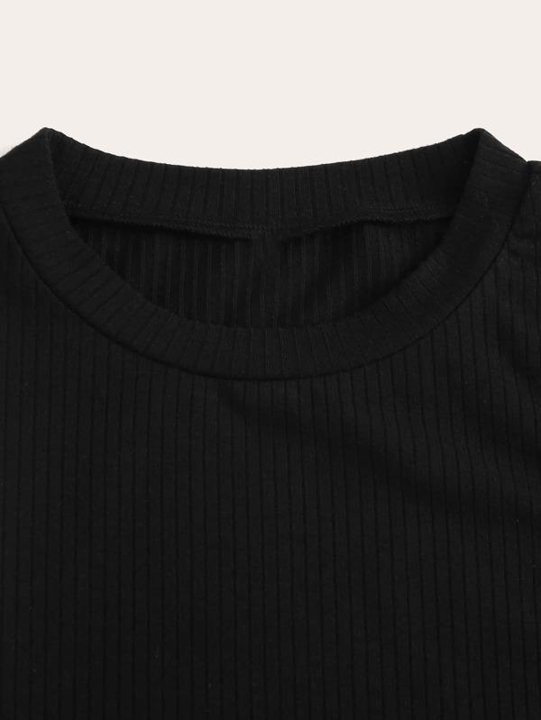Solid Ribbed Cropped Tank Top - INS | Online Fashion Free Shipping Clothing, Dresses, Tops, Shoes