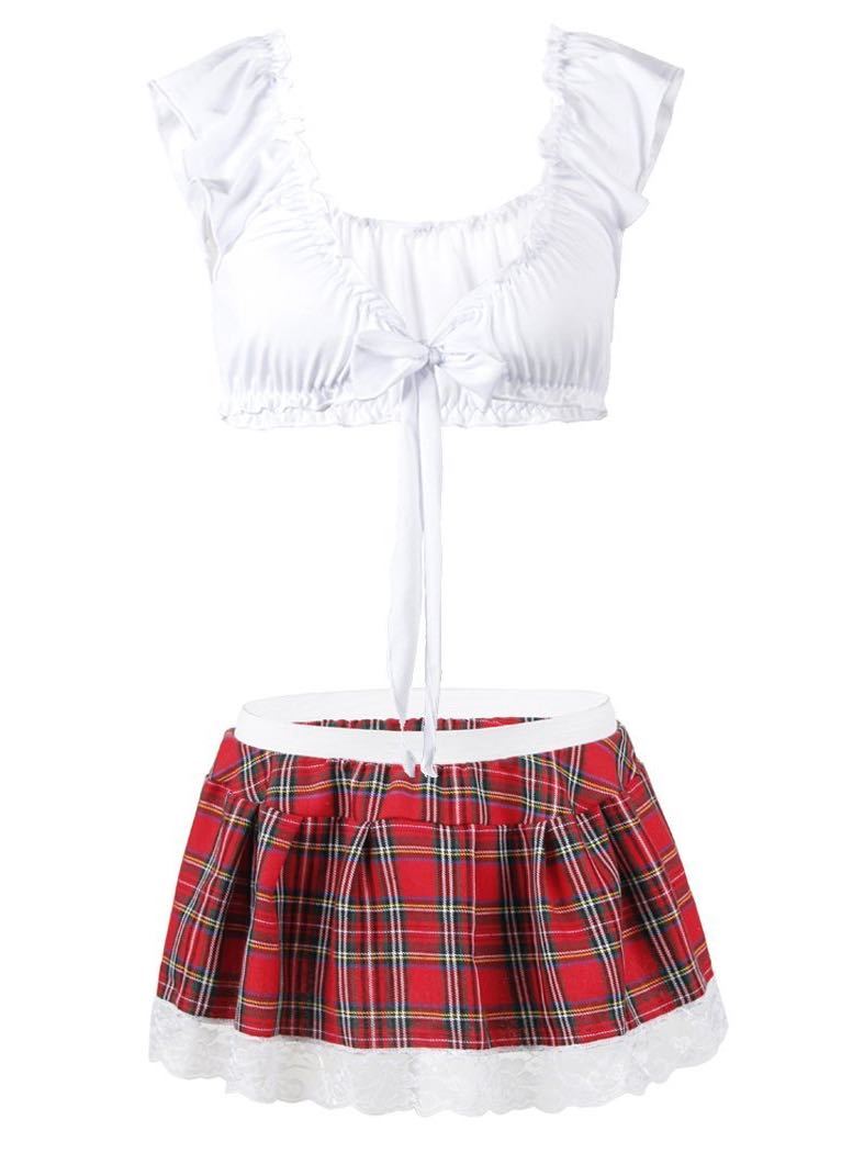 Women's Bowknot Underwear Plaid Skirt - INS | Online Fashion Free Shipping Clothing, Dresses, Tops, Shoes