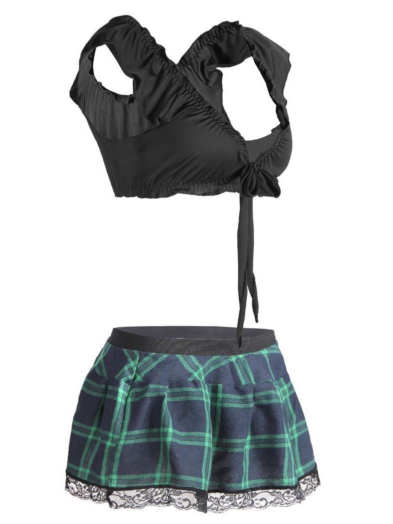 Women's Bowknot Underwear Plaid Skirt - INS | Online Fashion Free Shipping Clothing, Dresses, Tops, Shoes