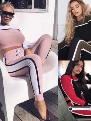 Women's Casual Two-piece Sport Suits - INS | Online Fashion Free Shipping Clothing, Dresses, Tops, Shoes