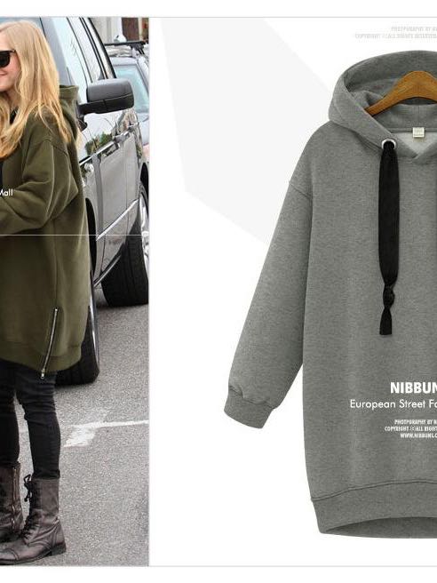 Women's Hooded Fleece Line - INS | Online Fashion Free Shipping Clothing, Dresses, Tops, Shoes